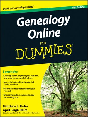 cover image of Genealogy Online For Dummies